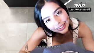 A girl seduces her stepbrother, Iris Rodriguez in a steamy scene