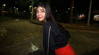 A cute Latina babe gets her asshole gapped and fucked hard