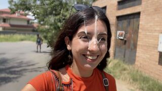 A girl is crazy and she loves to suck cock