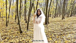 A wedding day is not a barrier for a cheating wife to get laid