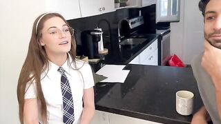 A scholarship is small, but the appetite for cock is big