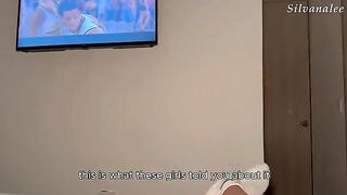 The hot tattoo girl fucks passionately on her throne, showcasing her riskiest moves