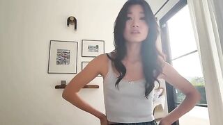 Alex Adams tutors petite Asian step-sis Lucy Mochi