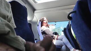 The guy did a dick flash in the bus and a stranger sucked it
