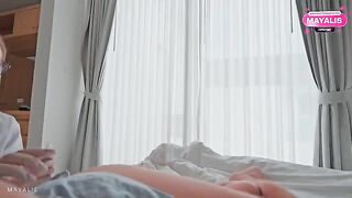 Don't moan so loudly, it distracts me from your blowjob skills