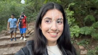 I exposed myself in the park and almost got caught, wow!