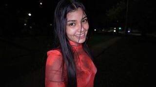 A girl is begging her boyfriend to fuck her hard and deep