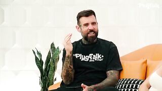 Redhead babe gets her pussy railed after an interview on Plug Talk