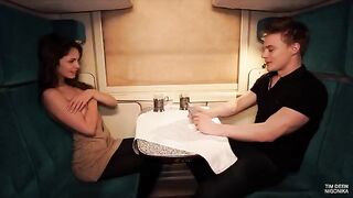 There's enough room in the compartment for an orgasm. Part 1