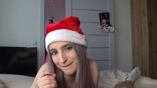 A hot chick fucked by her neighbor on Christmas Eve, featuring Anny Walker’s steamy scene
