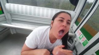 I got caught fucking in the cable car of Medellin Colombia by a stranger