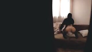 My stepsister got fucked during making her first Onlyfans video