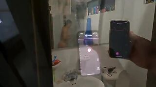 The girl with the vibrator tries not to cum in public challenge