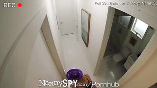 A nanny messed up New Year's Eve and had to correct it by fucking