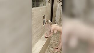 I came in the shower right after using my sex machine on Onlyfans